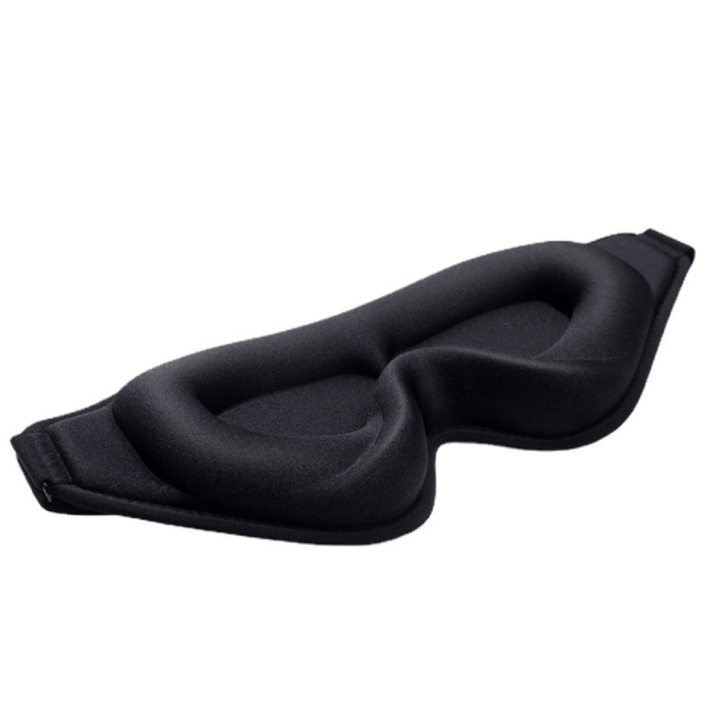 3D Schlafbrille schwarz
